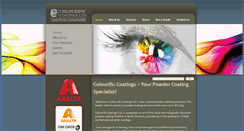 Desktop Screenshot of colourificcoatings.com